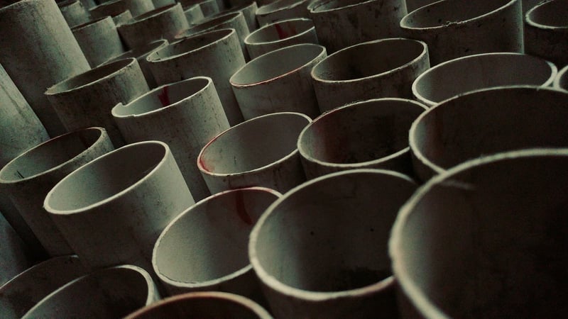 PVC Pipe Vertical Planter